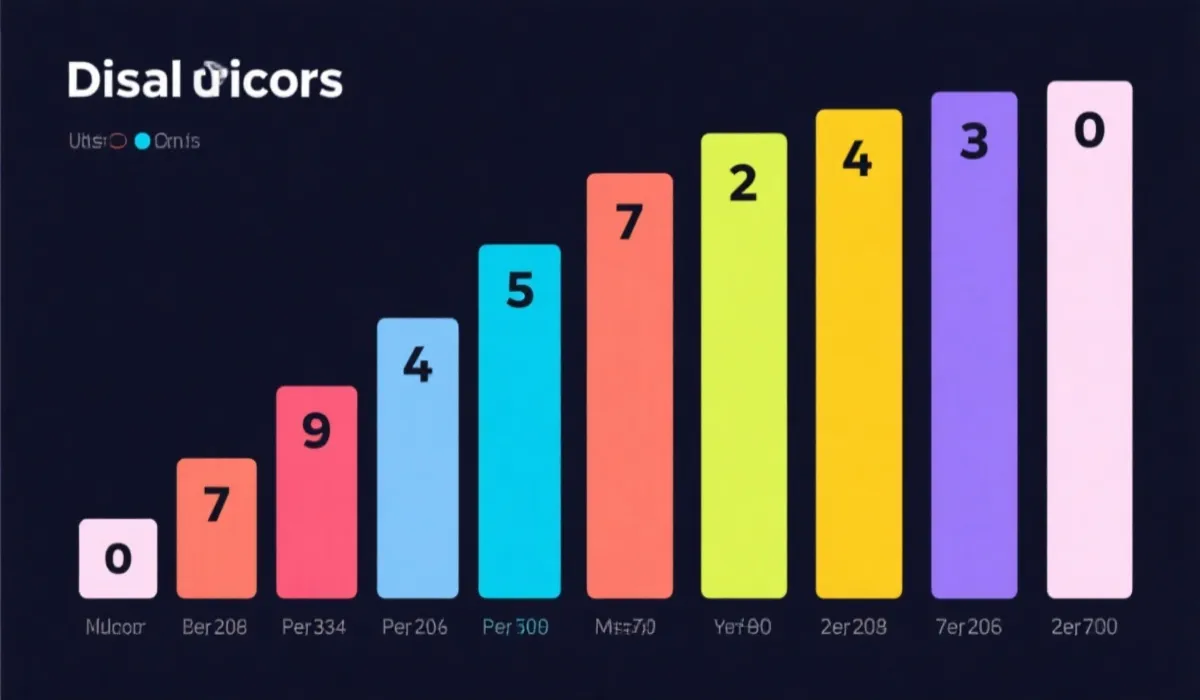 号码属性分布示意图