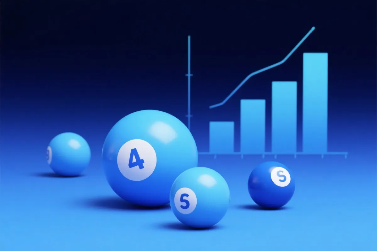 开奖与数据可视化插画