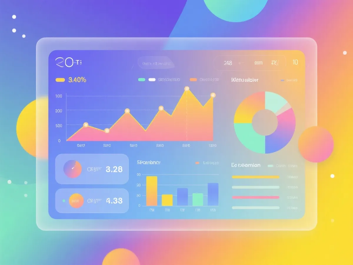 数据可视化与统计分析示意图